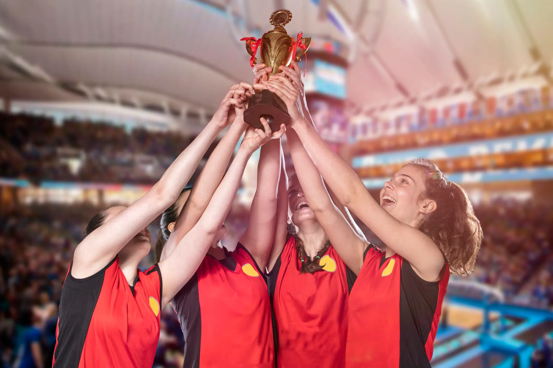 優勝シーン